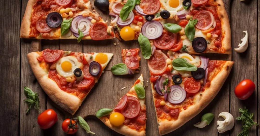 Ile kcal ma pizza 50 cm? Zaskakujące różnice w kaloryczności