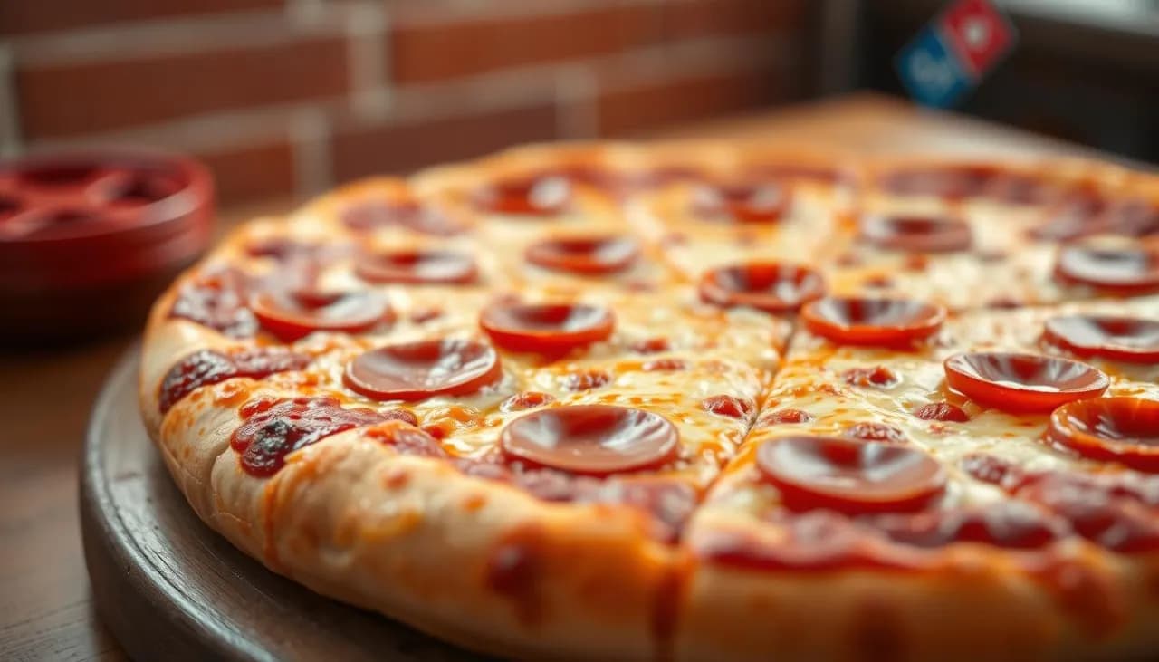 Średnia pizza Domino's ile cm? Odkryj jej idealny rozmiar 30 cm